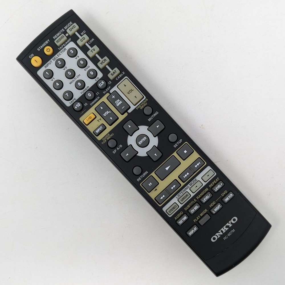 ONKYO RC-607M AV Receiver Remote for TX-SR503 TX-SR503B TX-SR503S TX-SR503E OEM